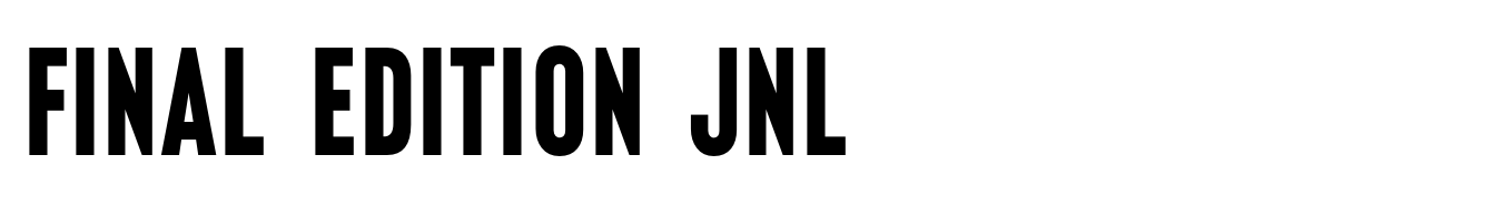 Final Edition JNL